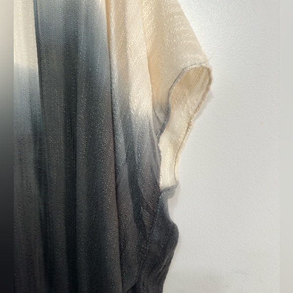 Anna & Ava Women's One Size Ombre Kimono Beach Cover Open Front Fringe - Picture 3 of 9